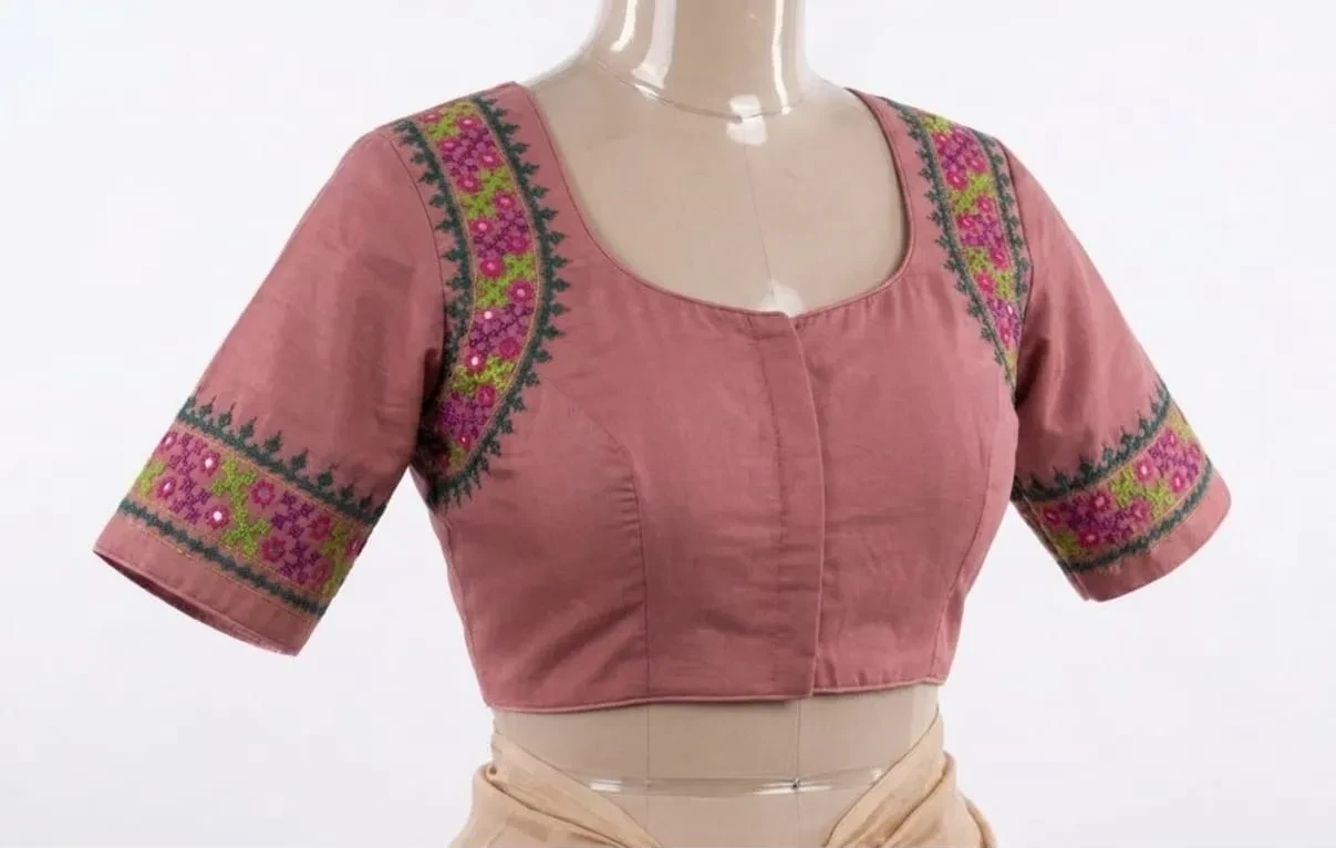 Designer Handcrafted Blouses in Hyderabad: Unique Kutch & Maggam Work Designs