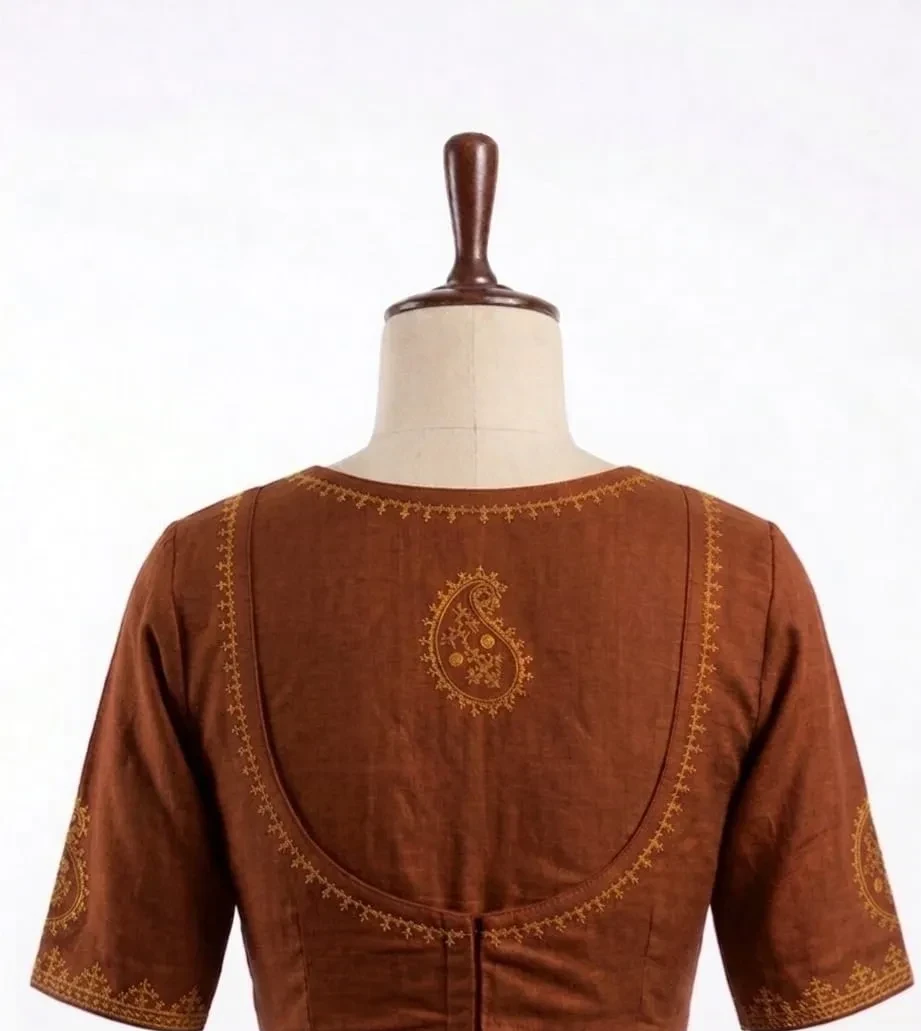 Custom Kutch Embroidery Blouse Designs | Luxury Indian Ethnic Wear Online