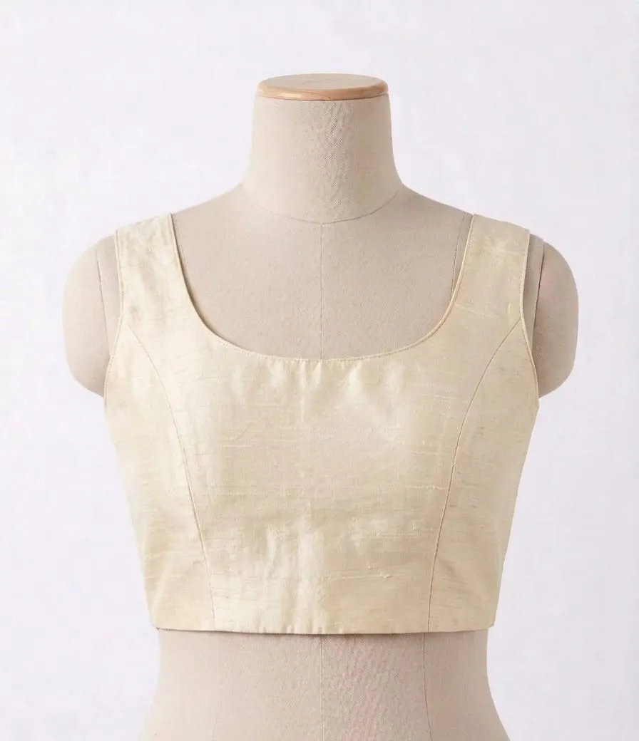Ready-to-Wear Designer Blouse with Back Button Detail