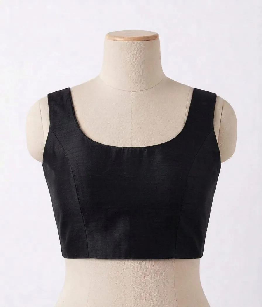 Ready-to-Wear Designer Blouse with Back Button Detail - Image 3