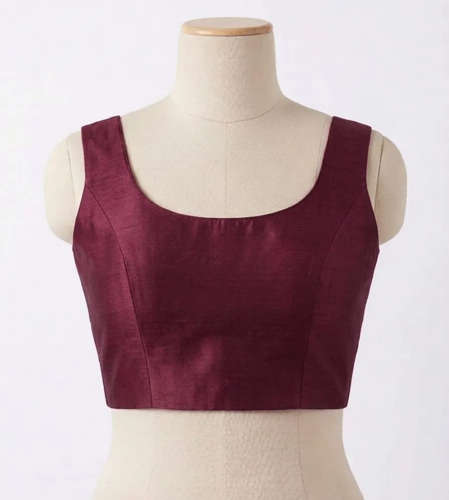 Ready-to-Wear Designer Blouse with Back Button Detail - Image 4