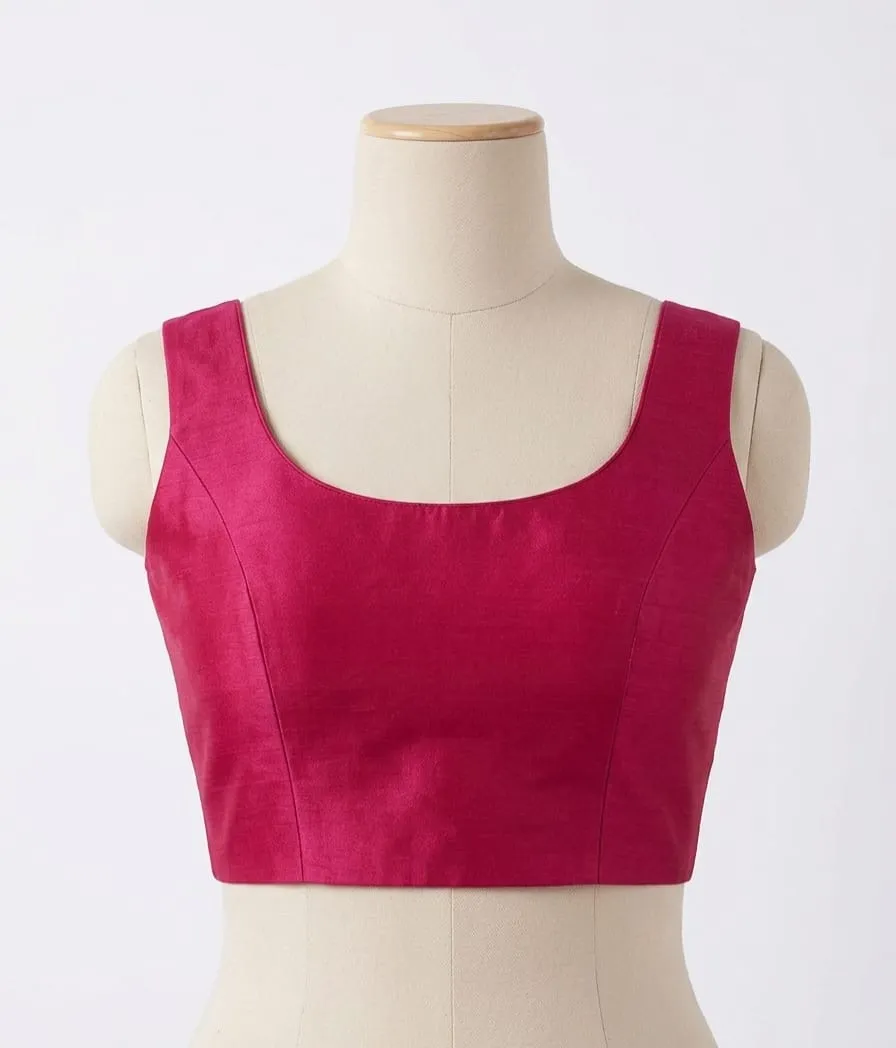 Ready-to-Wear Designer Blouse with Back Button Detail - Image 7
