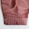 Brown Pleated Sleeve Saree Blouse | Readymade V-Neck Choli - Image 2