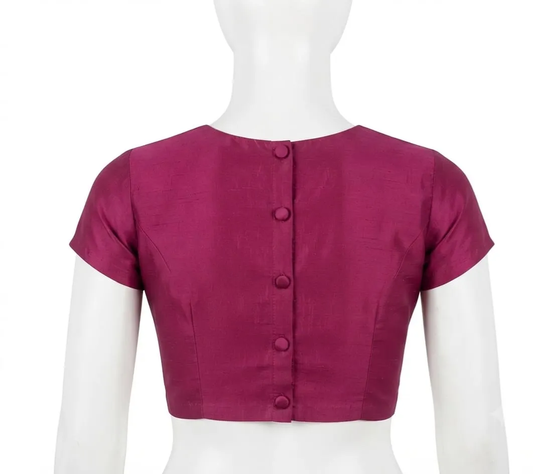 Buy Premium  Designer Blouse Online - Heart Neck Design