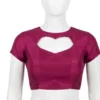 Buy Premium  Designer Blouse Online - Heart Neck Design - Image 2