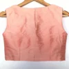 Buy Premium Peach Raw Silk Blouse Online | - Image 6