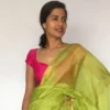 Buy Premium Pink Raw Silk Blouse Online | Traditional Indian Ethnic Wear - Image 2