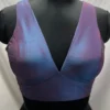 Premium Iridescent V-Neck Sleeveless Saree Blouse | Designer Raw Silk Party Wear Blouse for Women