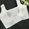 Premium White Sleeveless Padded Saree Blouse - Elegant Ethnic Party Wear - Image 2