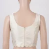 Ready-Made Designer Silk Blouse | Sleeveless Sweetheart Neck & Scalloped Pearl Hem | Party Wear Saree Blouse - Image 2