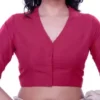 Ready-to-Wear pink  Silk Blouse | Comfortable Daily Wear Ethnic Choli