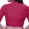 Ready-to-Wear pink  Silk Blouse | Comfortable Daily Wear Ethnic Choli - Image 2