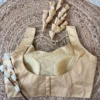 Ready-to-Wear Solid Color Raw Silk Blouse | Sleeveless Ethnic Top for Saree & Lehenga - Image 10