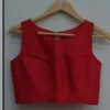 Stylish Keyhole Back Sleeveless Blouse | Modern Ethnic Wear for Saree - Image 6