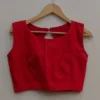 Stylish Keyhole Back Sleeveless Blouse | Modern Ethnic Wear for Saree - Image 8