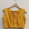 Stylish Keyhole Back Sleeveless Blouse | Modern Ethnic Wear for Saree - Image 9