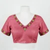Traditional Kutch Embroidery Blouse – Premium Handcrafted Cotton Saree Blouse with Intricate Geometric Patterns - Image 6