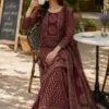 Ajrakh Print Cotton Kurti Sharara Set | Kali Palazzo with Kantha Border | Rakshabandhan Special | Ready Stock - Image 2