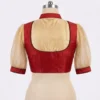 Chinese Collar Net Illusion Saree Blouse | Padded Ready to Wear Ethnic Blouse for Sarees & Lehengas - Image 6