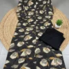 Cotton Floral Print Kurti Set with Pockets | Collar Neck A-Line Kurta with Pant - Image 2