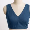 Custom Fit Readymade Plain Blouses for Sarees | Best Prices - Image 3