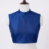 High Neck Sleeveless Saree Blouse | Readymade Silk Choli