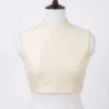 High Neck Sleeveless Saree Blouse | Readymade Silk Choli - Image 4