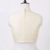 High Neck Sleeveless Saree Blouse | Readymade Silk Choli - Image 6