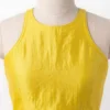 Indian Silk Readymade Blouse for Saree | Sleeveless Halter Neck Keyhole Back Choli | Modern Wedding Partywear Ethnic Crop Top - Image 4