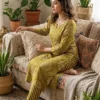Jaipuri Bandhani Print Cotton Kurti Pant Set | 2 Piece Suit - Image 10