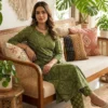 Jaipuri Bandhani Print Cotton Kurti Pant Set | 2 Piece Suit - Image 7