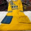 Women's Dabu Cotton Angrakha Kurta Set with Mirror Work & Dupatta | Fully Stitched Ethnic 3-Piece Suit (M-3XL) - Image 3