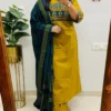 Women's Dabu Cotton Angrakha Kurta Set with Mirror Work & Dupatta | Fully Stitched Ethnic 3-Piece Suit (M-3XL) - Image 5