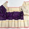 Authentic Pure Handloom Gadwal Silk Saree | Traditional Kanchi Border & Kuttu Work Rich Zari Saree for Weddings - Image 15