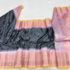 Authentic Pure Handloom Gadwal Silk Saree | Traditional Kanchi Border & Kuttu Work Rich Zari Saree for Weddings - Image 16