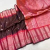 Authentic Pure Handloom Gadwal Silk Saree | Traditional Kanchi Border & Kuttu Work Rich Zari Saree for Weddings - Image 20