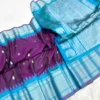 Authentic Pure Handloom Gadwal Silk Saree | Traditional Kanchi Border & Kuttu Work Rich Zari Saree for Weddings - Image 22