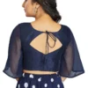 Buy Stylish Bell Sleeve Readymade Saree Blouse Online – Designer Ethnic Wear for Women - Image 10
