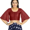 Buy Stylish Bell Sleeve Readymade Saree Blouse Online – Designer Ethnic Wear for Women - Image 4
