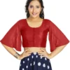 Buy Stylish Bell Sleeve Readymade Saree Blouse Online – Designer Ethnic Wear for Women - Image 7