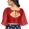 Buy Stylish Bell Sleeve Readymade Saree Blouse Online – Designer Ethnic Wear for Women - Image 8