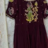 Designer Appliqué Kalamkari Silk Gown Collection | Wholesale Ethnic Wear Online - Image 10