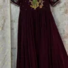 Designer Appliqué Kalamkari Silk Gown Collection | Wholesale Ethnic Wear Online - Image 13