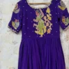 Designer Appliqué Kalamkari Silk Gown Collection | Wholesale Ethnic Wear Online - Image 3