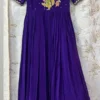 Designer Appliqué Kalamkari Silk Gown Collection | Wholesale Ethnic Wear Online - Image 6