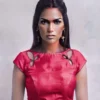 Designer Boat Neck Saree Blouse for Women | Ready-Made Party Wear Blouse with Cut-Out Back Design - Image 7