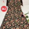 Digital Printed Heavy Cotton A-Line Kurti with Pocket (Length 44")