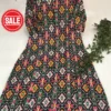 Digital Printed Heavy Cotton A-Line Kurti with Pocket (Length 44") - Image 7