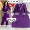 Diwali Special Designer Embroidered Cotton Co-Ord Set – Kurti with Pant (M to 3XL) - Image 7
