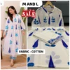 Diwali Special Designer Embroidered Cotton Co-Ord Set – Kurti with Pant (M to 3XL) - Image 9